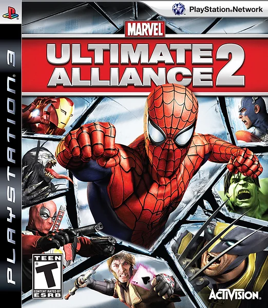 Marvel Ultimate Alliance 2 Box Art