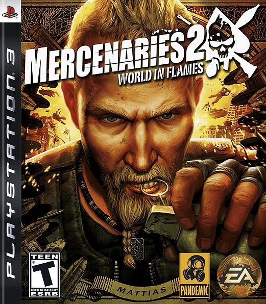 Mercenaries 2: World in Flames box art