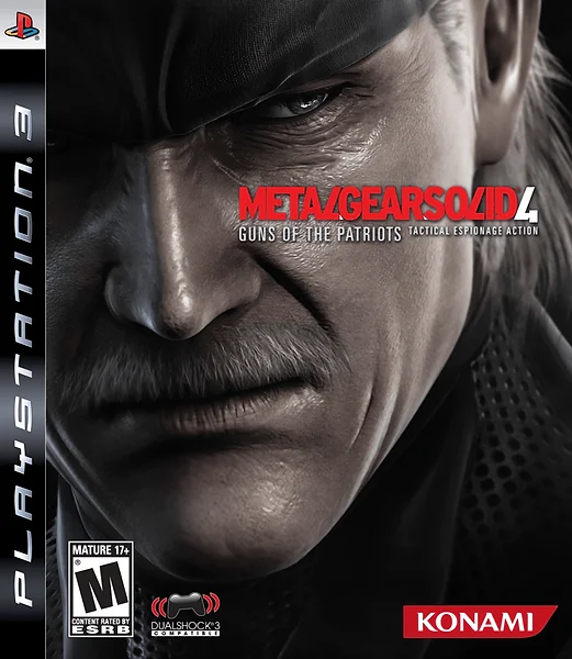 Metal Gear Solid 4: Guns of the Patriots Box Art