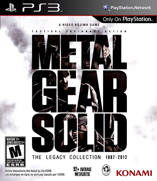 Metal Gear Solid: The Legacy Collection Box Art