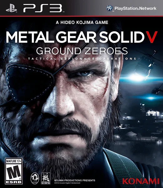 Metal Gear Solid V: Ground Zeroes box art