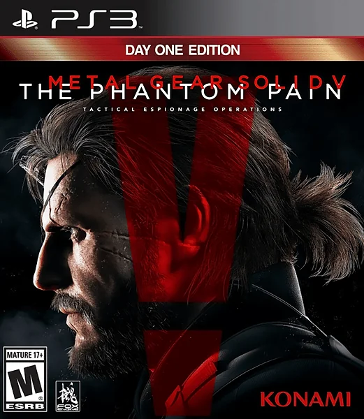 Metal Gear Solid V: The Phantom Pain box art