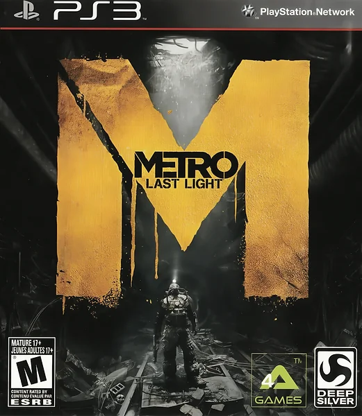 Metro: Last Light box art