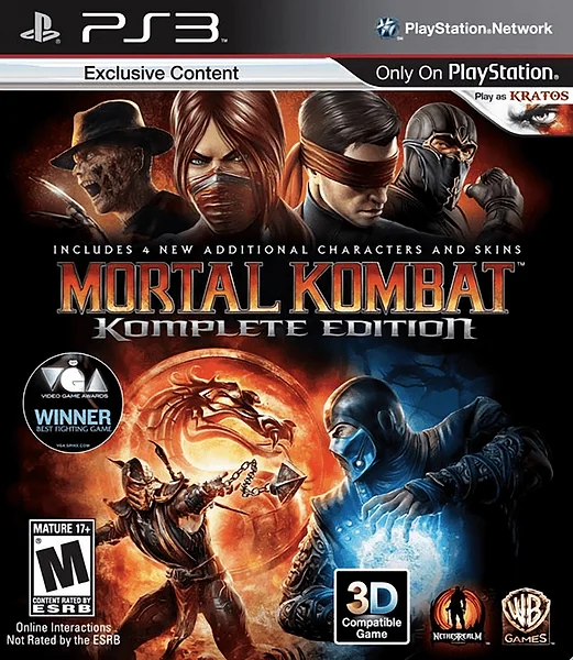 Mortal Kombat: Komplete Edition box art