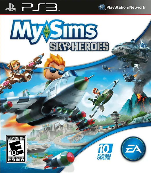MySims SkyHeroes Box Art