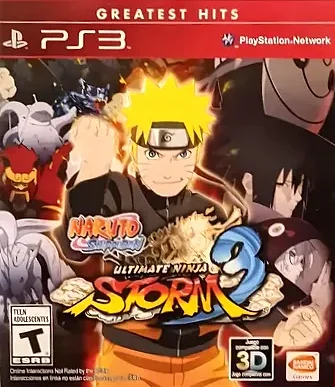 Naruto Shippuden: Ultimate Ninja Storm 3 box art