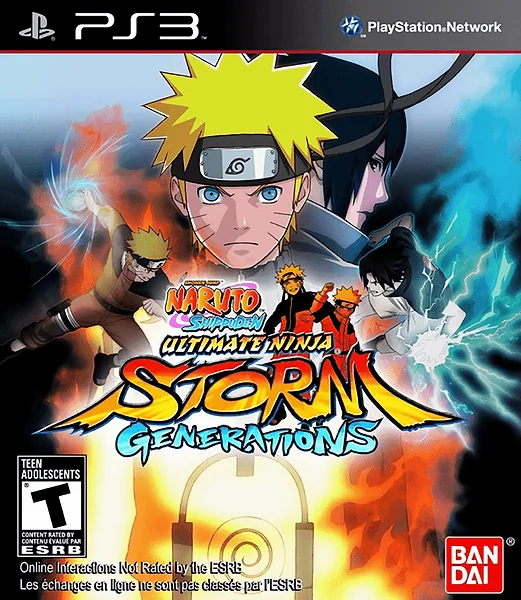 Naruto Shippuden: Ultimate Ninja Storm - Generations box art