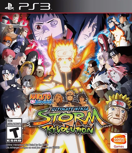 Naruto Shippuden: Ultimate Ninja Storm - Revolution box art