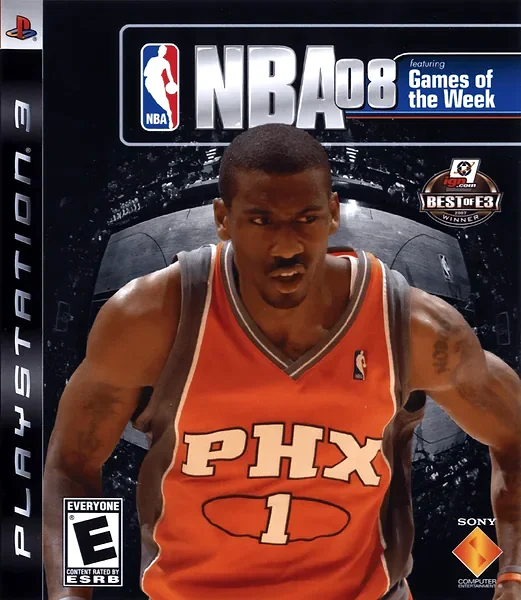 NBA 08 Box Art