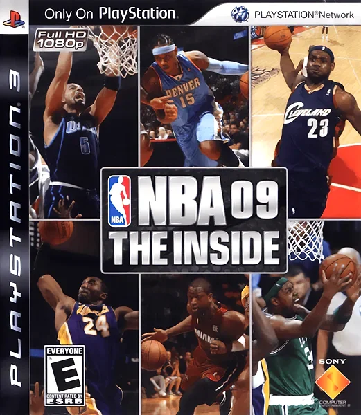 NBA 09: The Inside box art