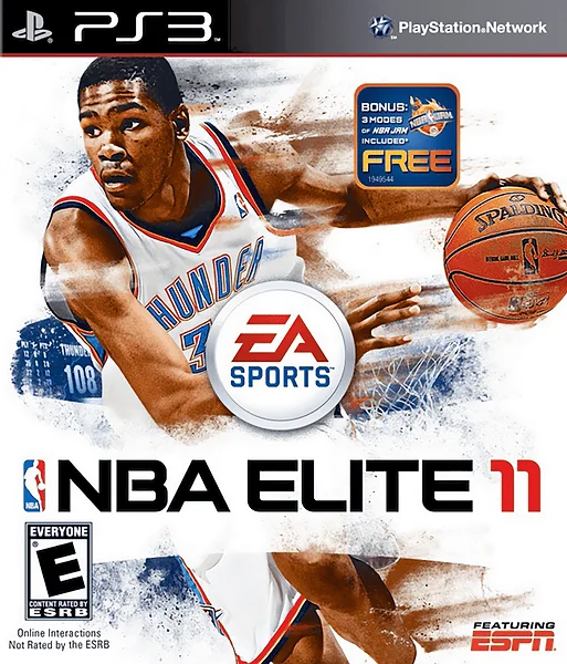 NBA Elite 11 Box Art
