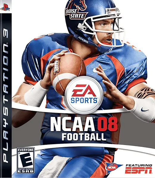 NCAA Football 08 box art