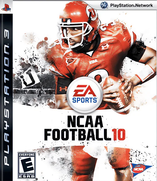 NCAA Football 10 box art