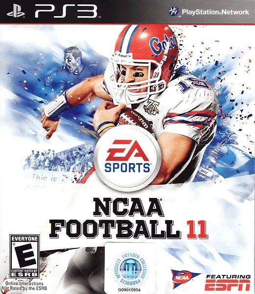 NCAA Football 11 box art