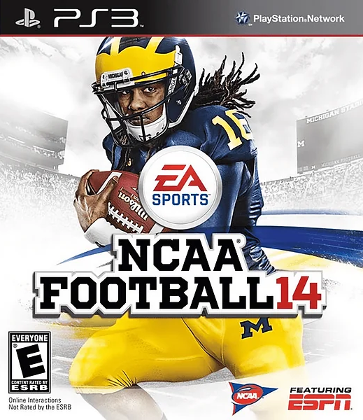 NCAA Football 14 box art