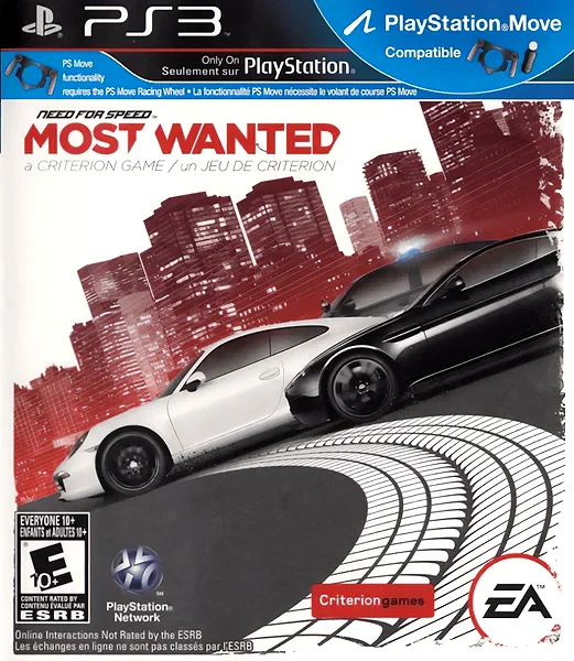 Need for Speed: Most Wanted box art