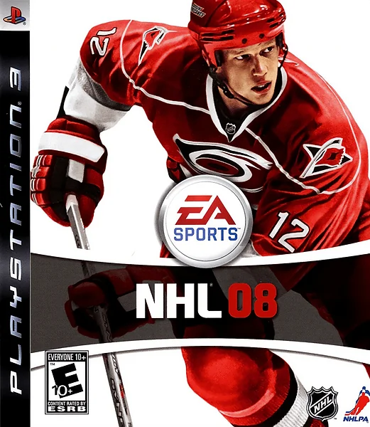 NHL 08 box art