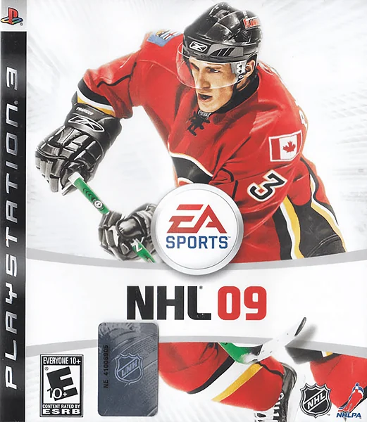 NHL 09 box art