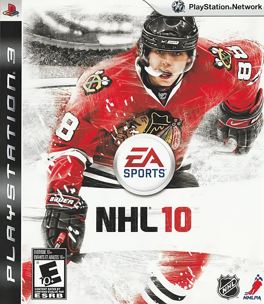 NHL 10 box art