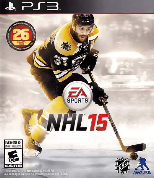 NHL 15 box art