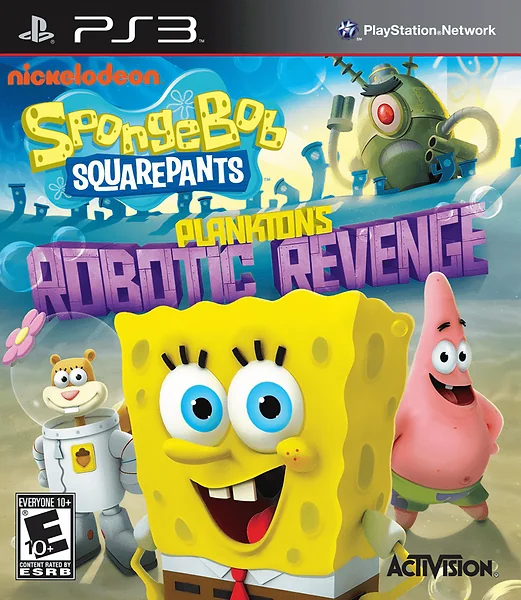 SpongeBob SquarePants: Plankton's Robotic Revenge Box Art