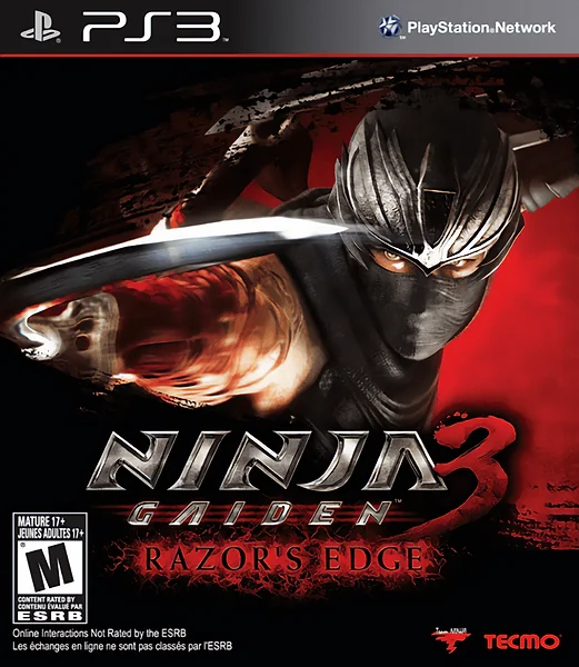 Ninja Gaiden 3: Razor's Edge box art