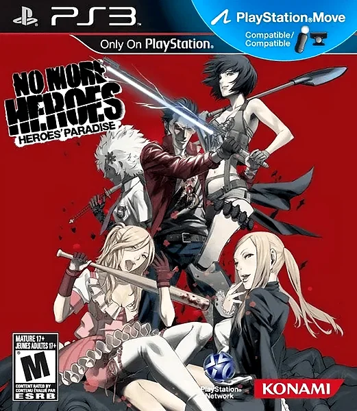 No More Heroes: Heroes' Paradise Box Art