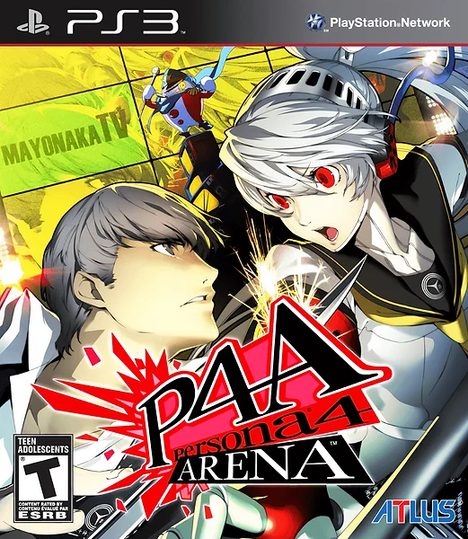 Persona 4 Arena box art