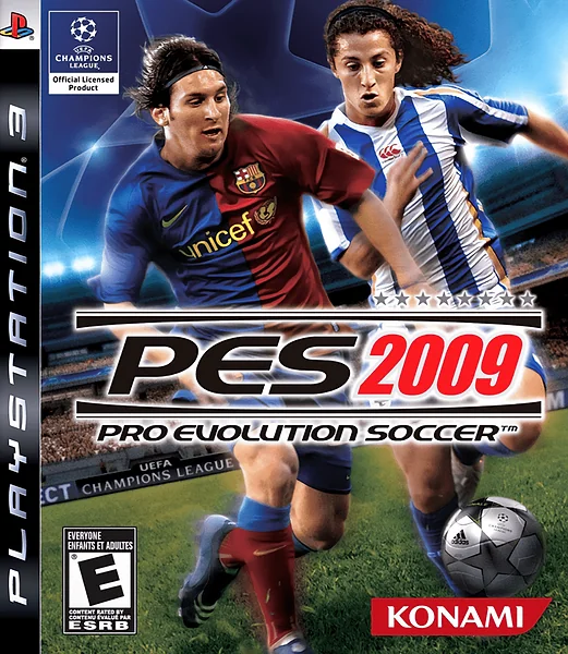 Pro Evolution Soccer 2009 box art