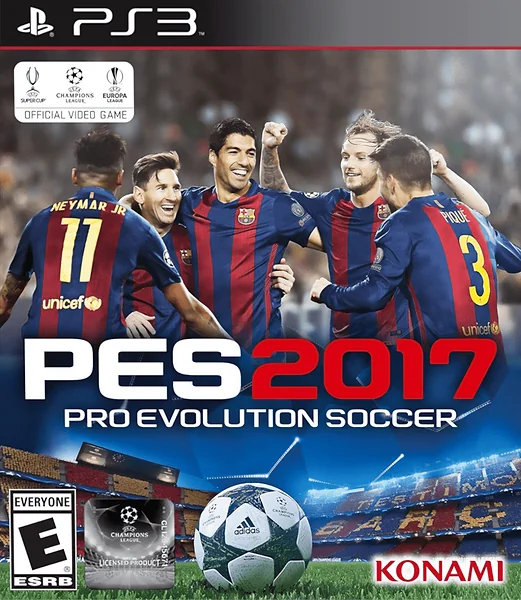 Pro Evolution Soccer 2017 Box Art