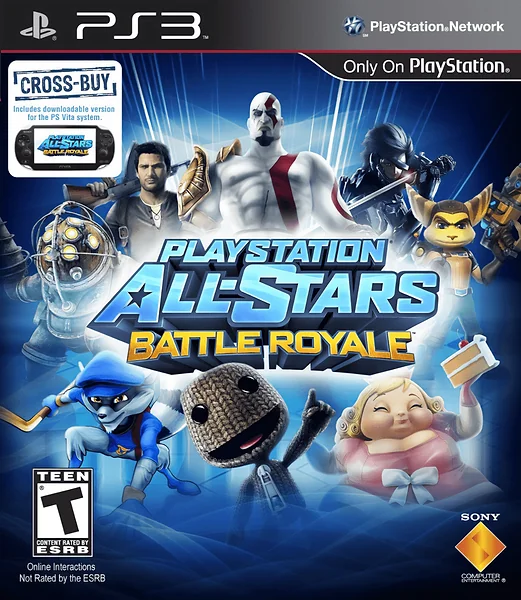 PlayStation All-Stars: Battle Royale Box Art