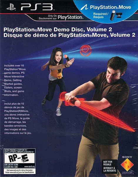 PlayStation Move Demo Disc: Volume 2 Box Art