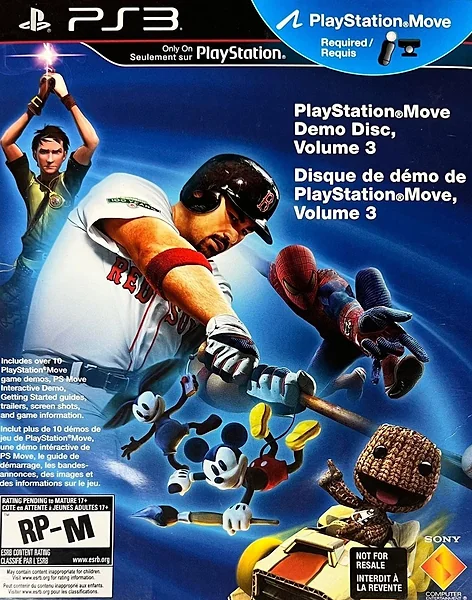 PlayStation Move Demo Disc: Volume 3 box art