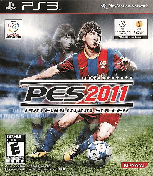 Pro Evolution Soccer 2011 box art