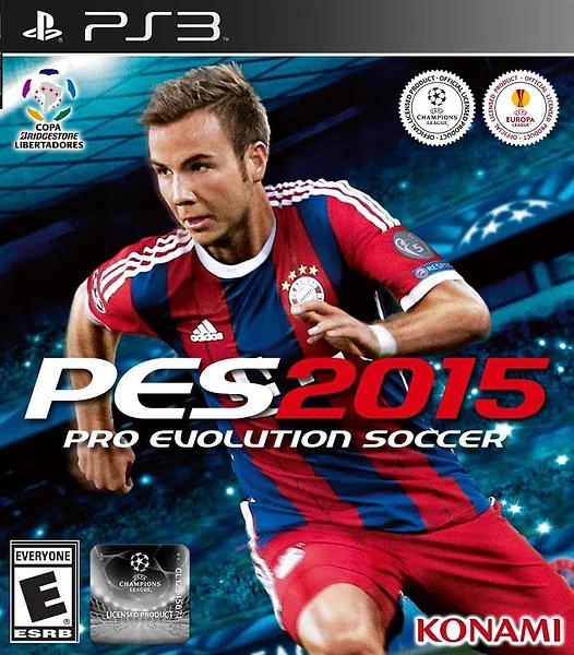 Pro Evolution Soccer 2015 Box Art