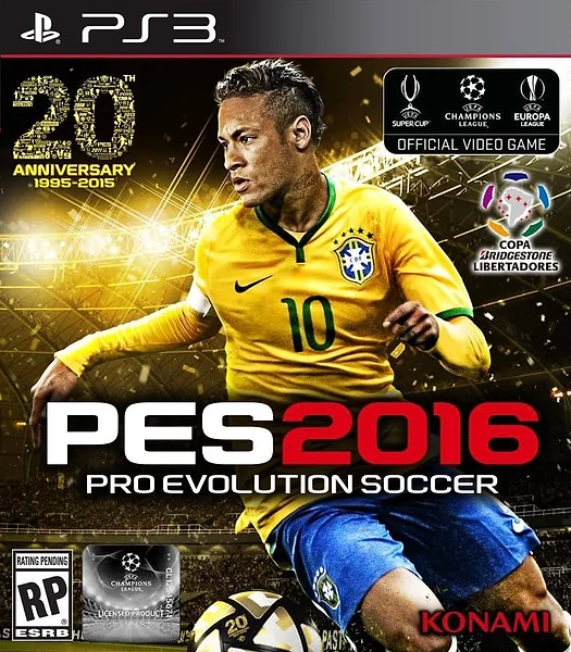 Pro Evolution Soccer 2016 Box Art