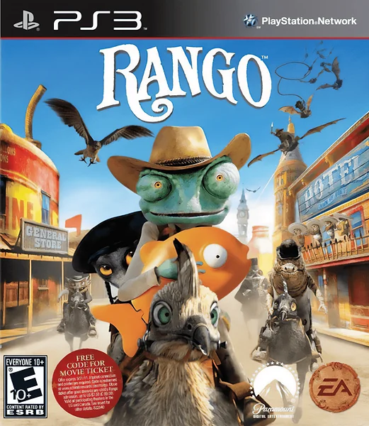Rango Box Art