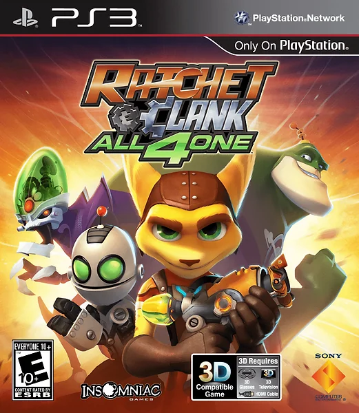 Ratchet & Clank: All 4 One Box Art