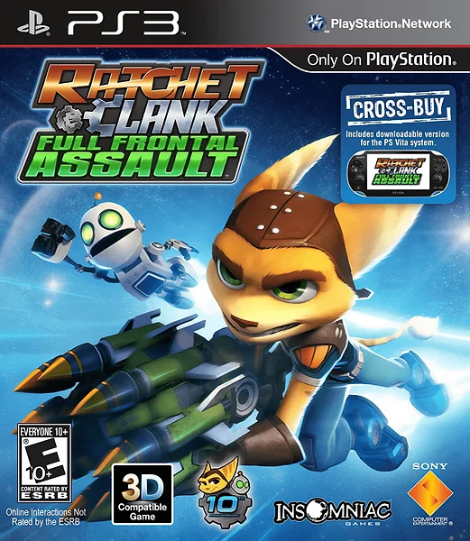 Ratchet & Clank: Full Frontal Assault Box Art