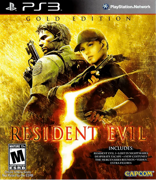 Resident Evil 5 box art