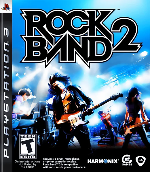 Rock Band 2 box art