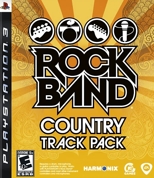 Rock Band: Country Track Pack box art