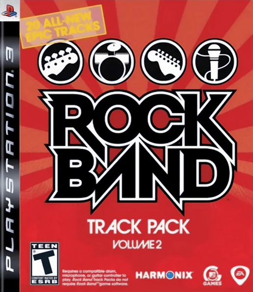 Rock Band Track Pack: Volume 2 box art