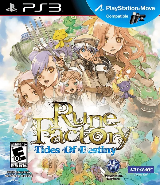 Rune Factory: Tides of Destiny Box Art