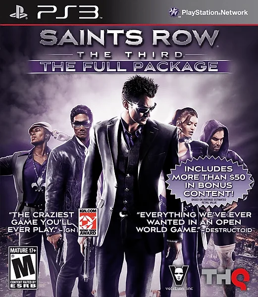 Saints Row: The Third - The Full Package Box Art