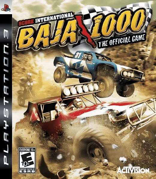 SCORE International Baja 1000 Box Art