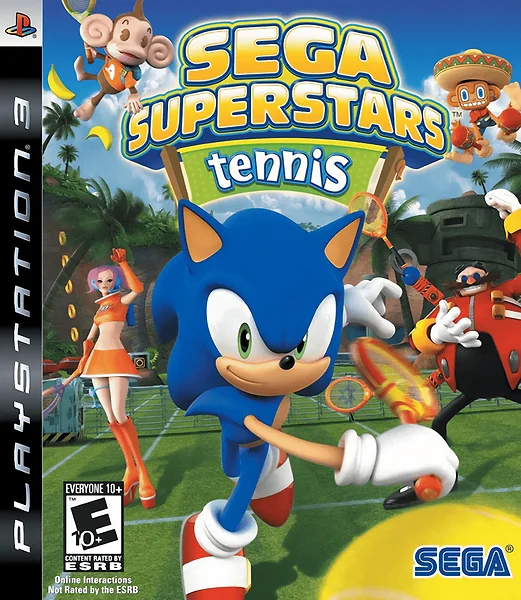 Sega Superstars Tennis Box Art