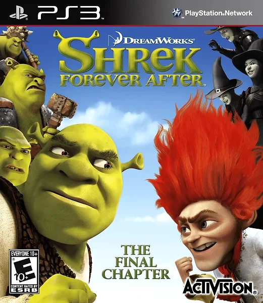 Shrek Forever After Box Art