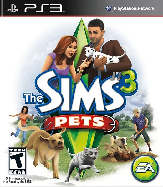 Sims 3: Pets box art