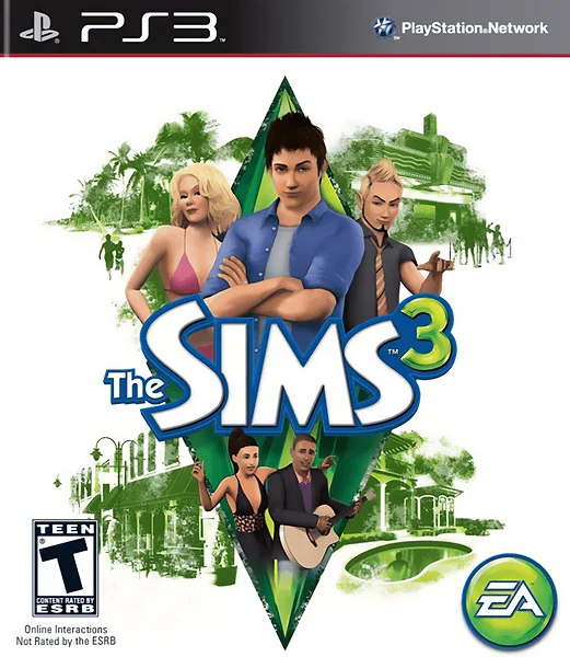 Sims 3 Box Art